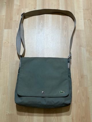 borsa Cartella Lacoste verde