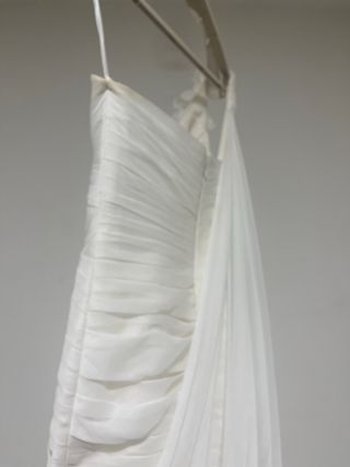 Traje de Novia Blanco con Flores