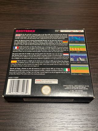 excitebike game boy advance