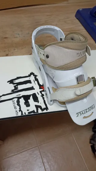 Tabla Snow M3 con Fijaciones Burton