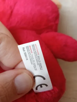 Orsetto peluche Belros fragola