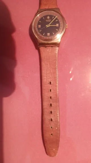 Orologio Swatch PDE GX122 Quarzo Pelle