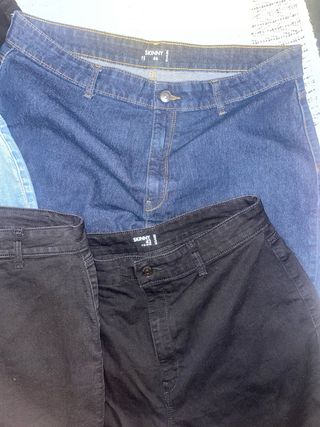 Lote 5 Vaqueros Kiabi