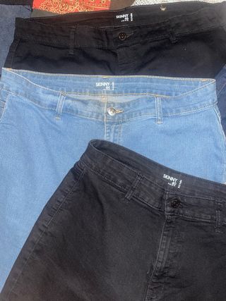 Lote 5 Vaqueros Kiabi