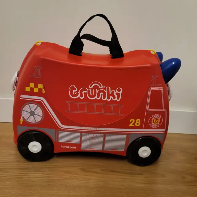 Maleta infantil Trunki bomberos