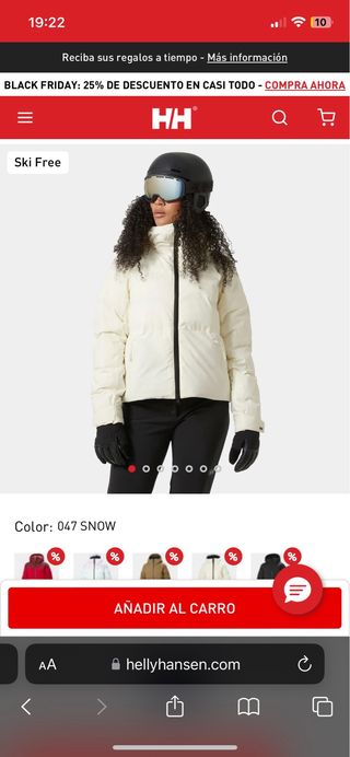 Chaqueta Helly Hansen mujer Nora Puffy. NEGOCIABLE