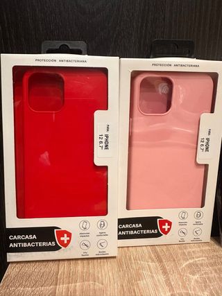 Cover iPhone 12 Pro Max - silicone e antibatterica