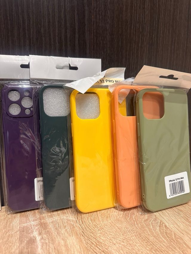Fundas iPhone 12 Pro Max – silicona y antibacteria