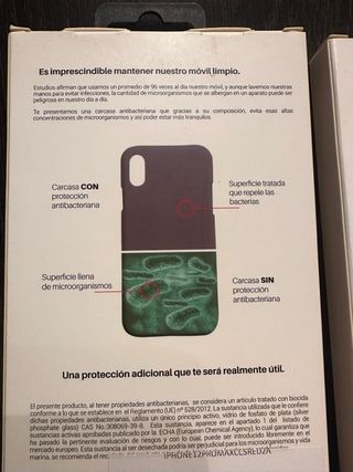 Cover iPhone 12 Pro Max - silicone e antibatterica