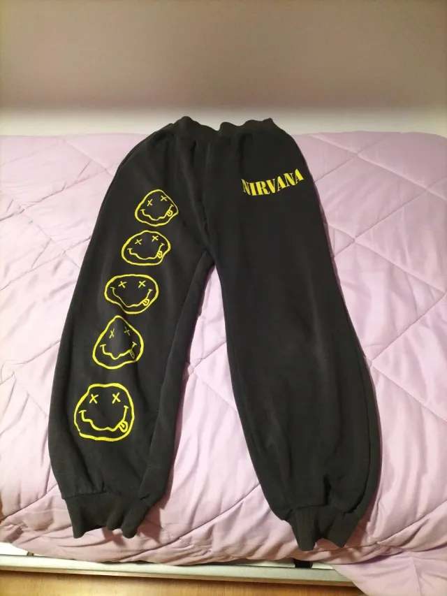 Pantalón Chándal Nirvana Negro