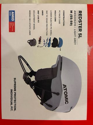 Casco de esquí Atomic Redster SL Talla M 55–59 cm