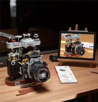 Maqueta Cámara Retro Welleadz 1030 Piezas