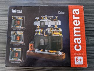 Maqueta Cámara Retro Welleadz 1030 Piezas