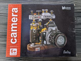 Maqueta Cámara Retro Welleadz 1030 Piezas