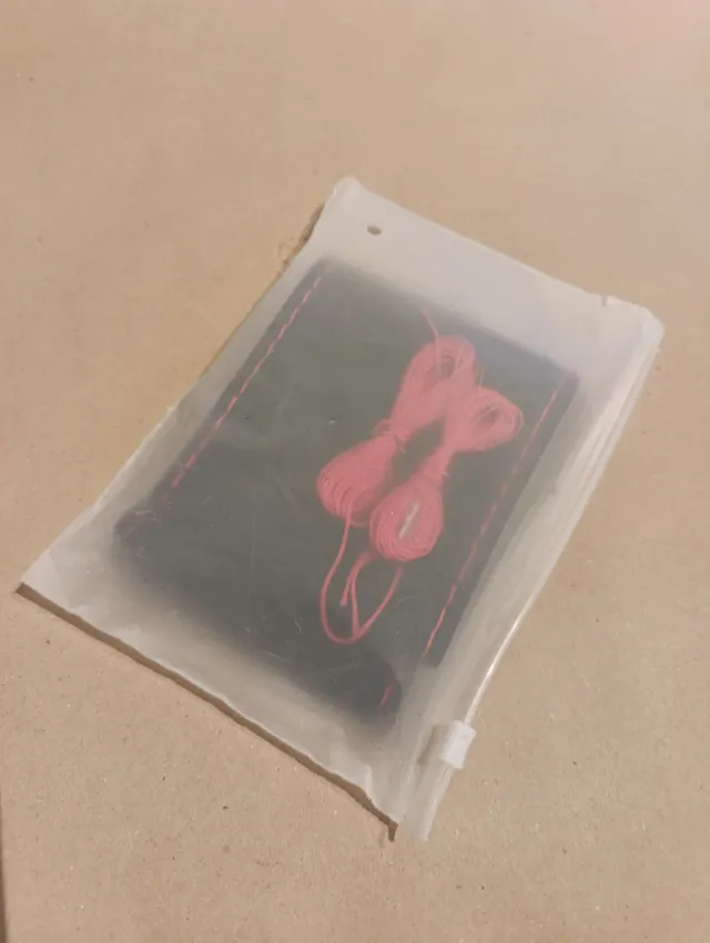 Funda de Volante de coche - Cuero Gamuzado p/Coser