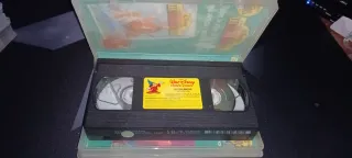 5 Películas VHS Disney Clásicos (Español)
