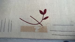 Alfombra diseño moderno beige