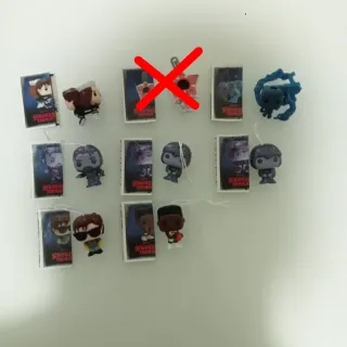 Figuras Kinder Stranger Things