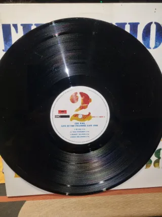 Vinilo Triple The Who Live At The Fillmore East 68