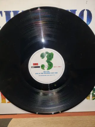 Vinilo Triple The Who Live At The Fillmore East 68