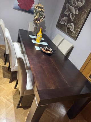 Tavolo estensibile in legno massello