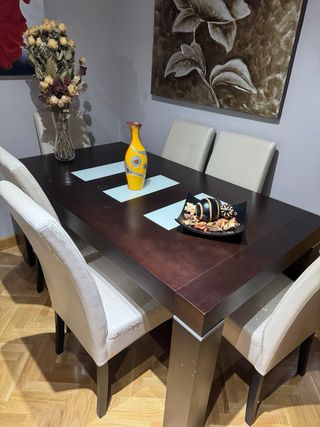 Tavolo estensibile in legno massello