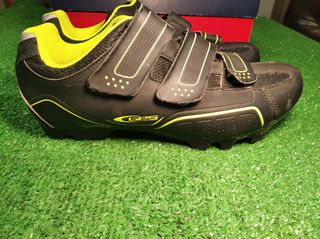 Calas de Ciclismo MTB G25 Negras y Flúor