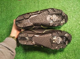 Calas de Ciclismo MTB G25 Negras y Flúor