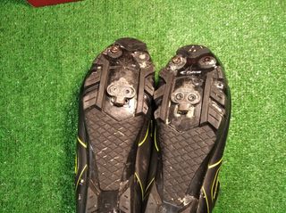 Calas de Ciclismo MTB G25 Negras y Flúor