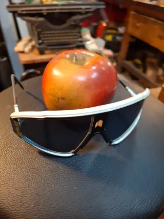 Gafas de Sol Vintage Blancas y Negras