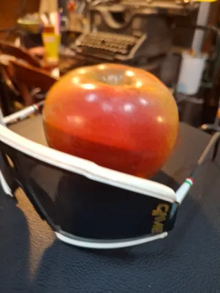 Gafas de Sol Vintage Blancas y Negras