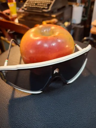 Gafas de Sol Vintage Blancas y Negras