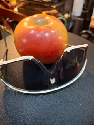 Gafas de Sol Vintage Blancas y Negras