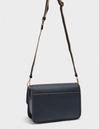 Bolso bandolera negro extensible