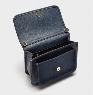 Bolso bandolera negro extensible