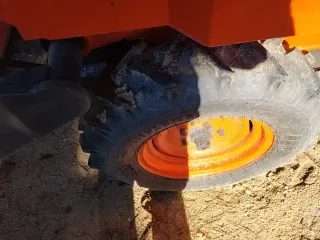 Volquete Dumper Naranja