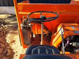 Volquete Dumper Naranja