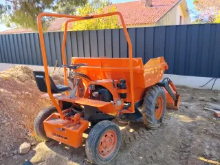Volquete Dumper Naranja