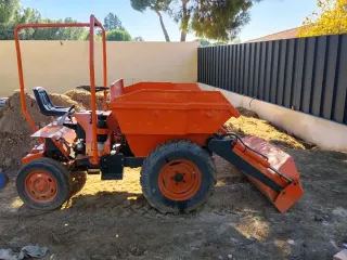 Volquete Dumper Naranja