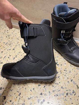 Botas de Snowboard Negras