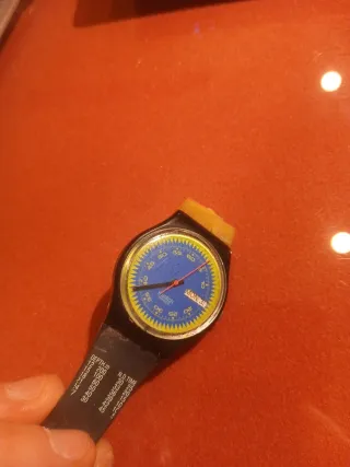 OROLOGIO SWATCH BLUE NEPTUN GB 718 SWISS DESIGN