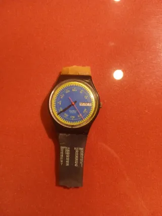 OROLOGIO SWATCH BLUE NEPTUN GB 718 SWISS DESIGN