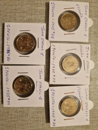 5 Pesetas Juan Carlos I 1975 (Lote)