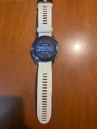 Garmin Fenix 7X Sapphire Solar Negro/Blanco