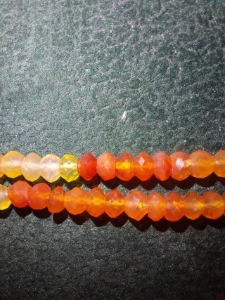 Collar piedras coralinas