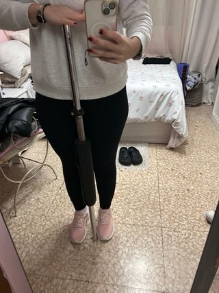 Barra de gimnasio con agarre acolchado