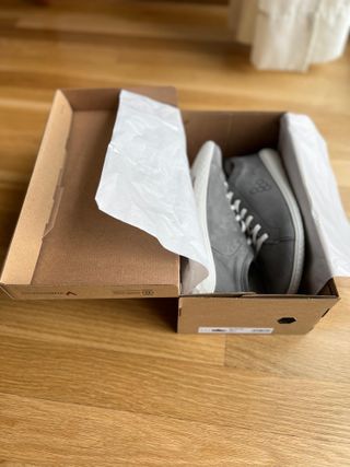 Zapatillas Vivobarefoot Geo Court II Nubuck Gris