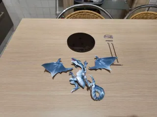 Figure Drago Bianco Occhi Blu Yu-Gi-Oh!