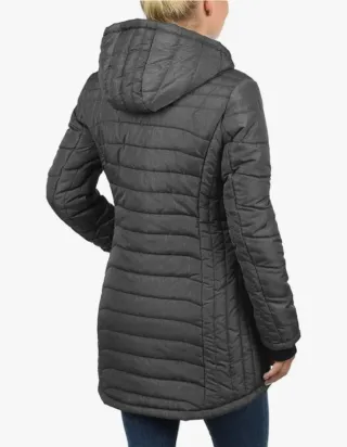 Chaqueta acolchada gris Blendshe mujer