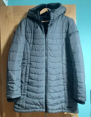 Chaqueta acolchada gris Blendshe mujer